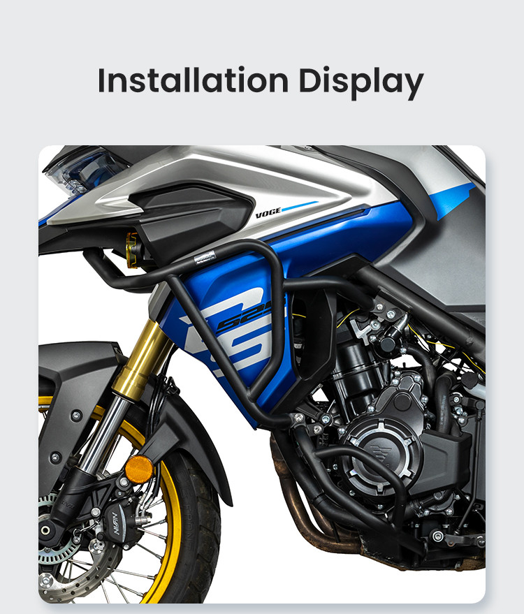 LOBOO Gmole do VOGE SR250GT (2023-) czarne