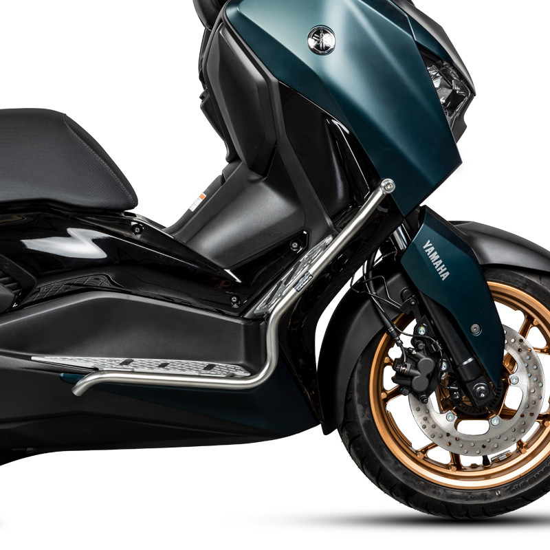 loboo-crash-bar-do-yamaha-xmax-3002023-silver LOBOO Gmole do YAMAHA XMAX 300 (2023-) srebrne
