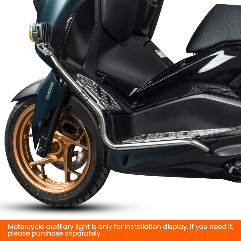 LOBOO Gmole do YAMAHA XMAX 300 (2023-) srebrne