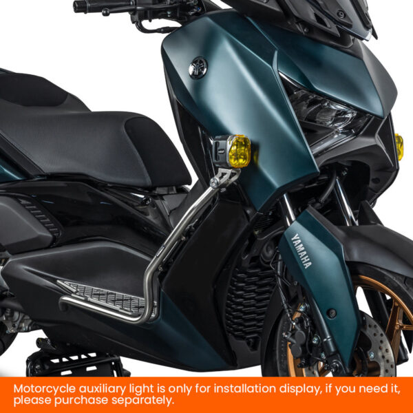 LOBOO Gmole do YAMAHA XMAX 300 (2023-) srebrne