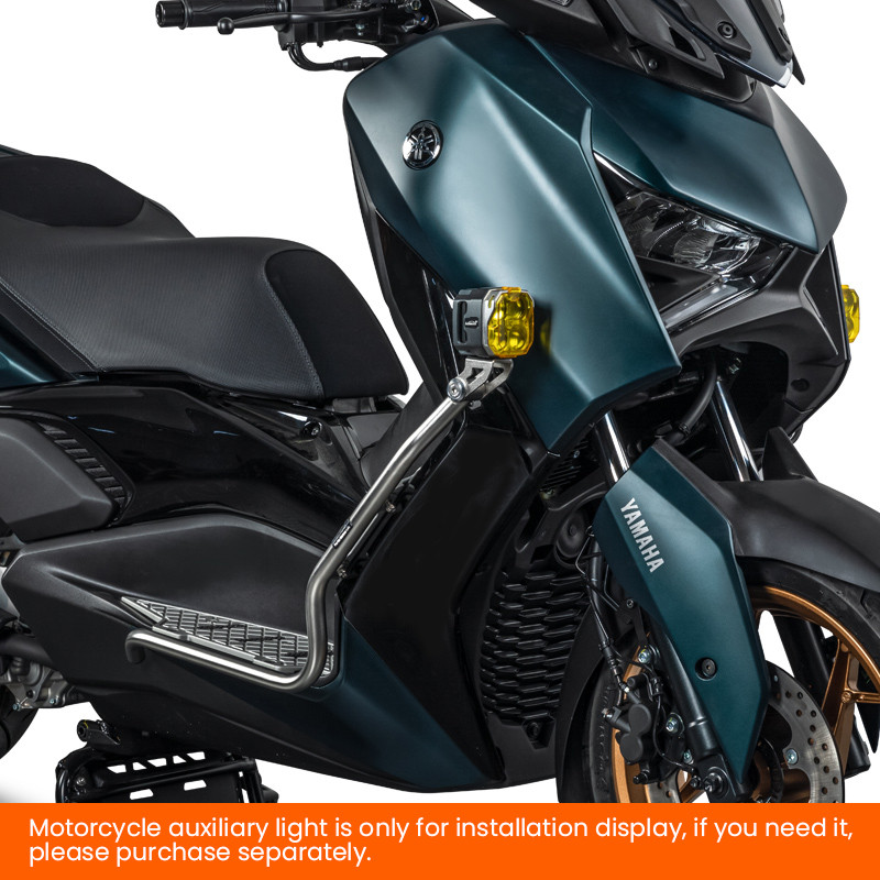 LOBOO Gmole do YAMAHA XMAX 300 (2023-) srebrne