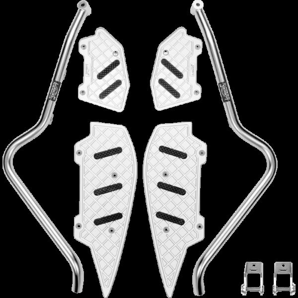 LOBOO Gmole do YAMAHA XMAX 300 (2023-) srebrne