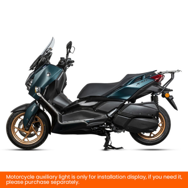 LOBOO Gmole do YAMAHA XMAX 300 (2023-) srebrne