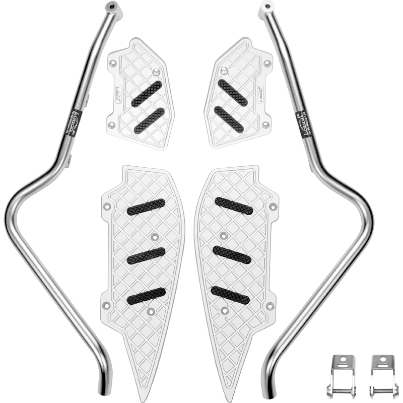 LOBOO Gmole do YAMAHA XMAX 300 (2023-) srebrne