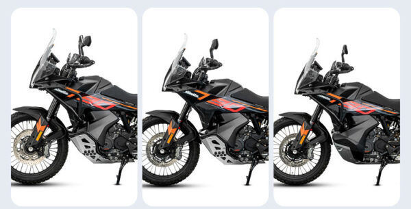 LOBOO Gmole dolne i osłony silnika do KTM 790 Adventure (2024-) KTM 890 Adventure (2023-) czarne