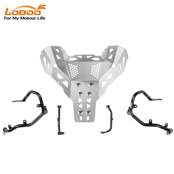 LOBOO Gmole dolne i osłony silnika do KTM 790 Adventure (2024-) KTM 890 Adventure (2023-) czarne