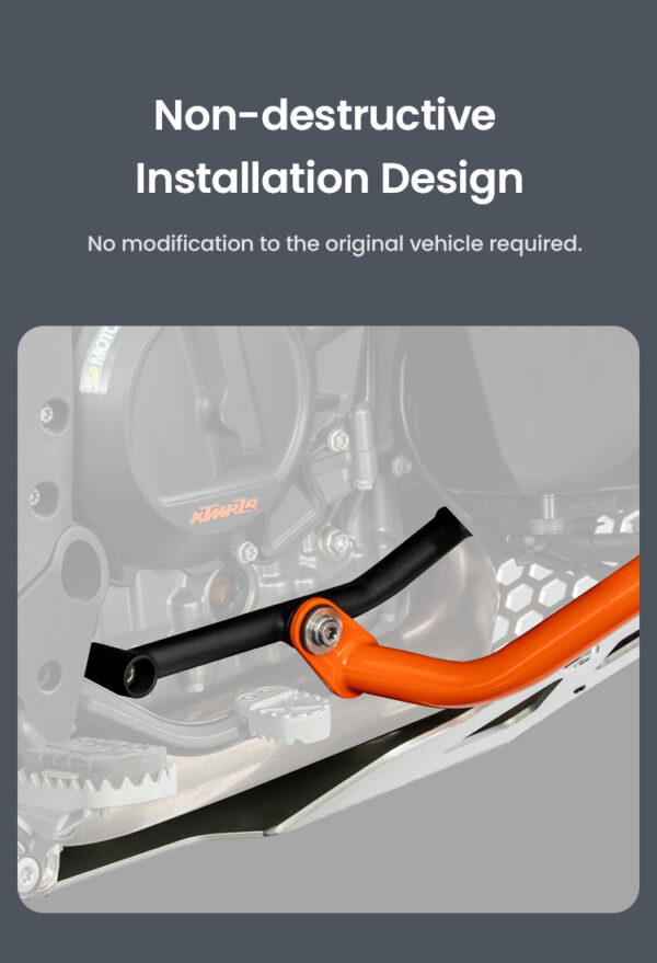 LOBOO Gmole dolne i osłony silnika do KTM 790 Adventure (2024-) KTM 890 Adventure (2023-) czarne