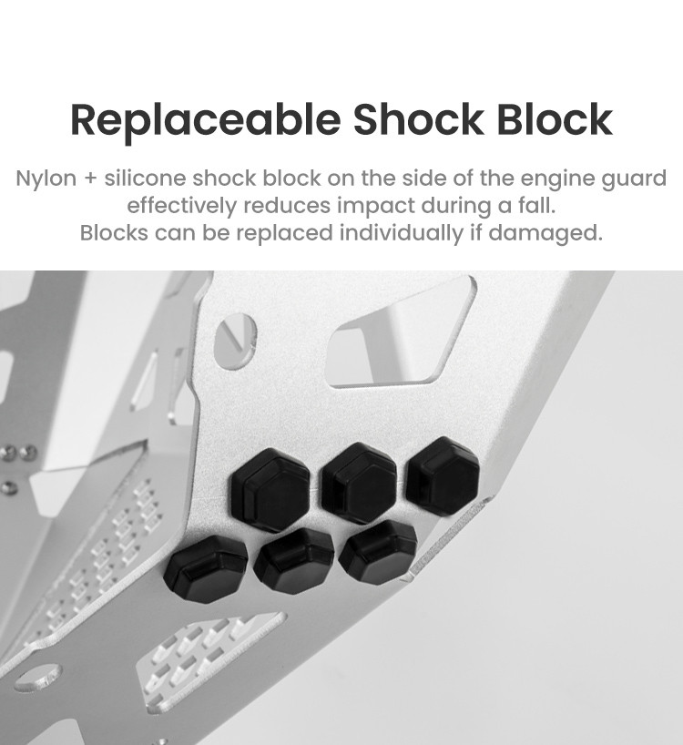 LOBOO Gmole dolne i osłony silnika do KTM 790 Adventure (2024-) KTM 890 Adventure (2023-) pomarańczowe