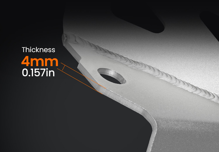 LOBOO Gmole dolne i osłony silnika do KTM 790 Adventure (2024-) KTM 890 Adventure (2023-) pomarańczowe