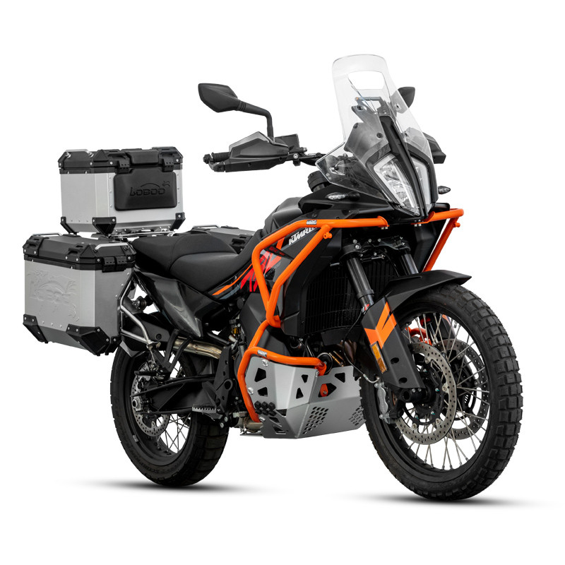 LOBOO Gmole dolne i osłony silnika do KTM 790 Adventure (2024-) KTM 890 Adventure (2023-) pomarańczowe