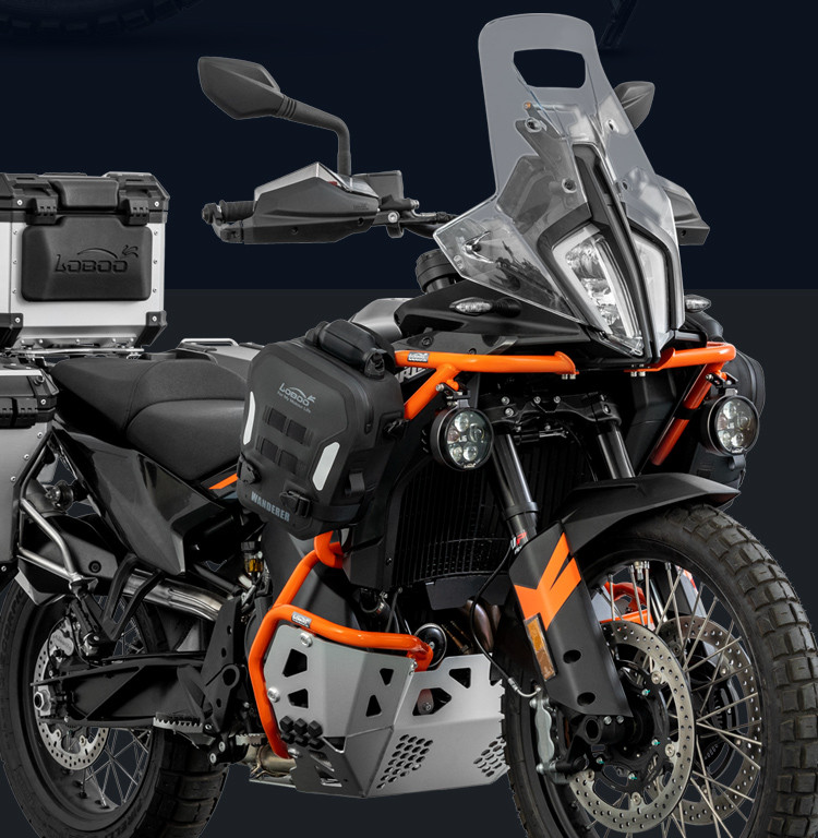 LOBOO Gmole górne do KTM 790 Adventure (2024-) KTM 890 Adventure(2023-) czarne