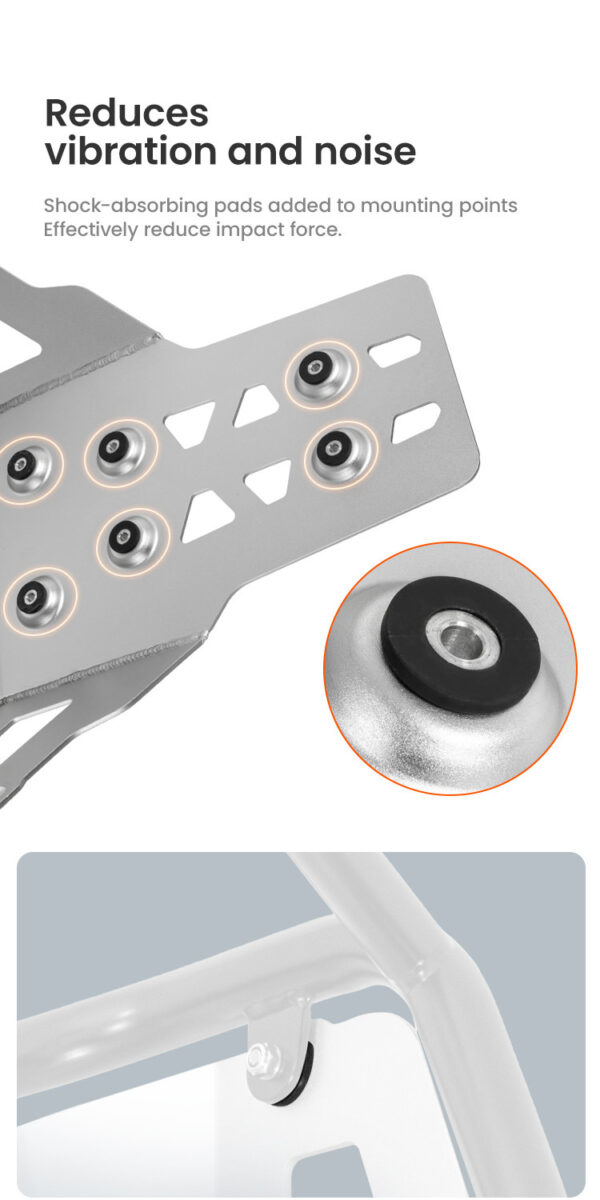 LOBOO Gmole górne do KTM 790 Adventure (2024-) KTM 890 Adventure(2023-) czarne