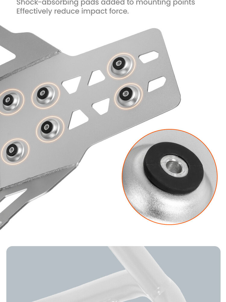 LOBOO Gmole górne do KTM 790 Adventure (2024-) KTM 890 Adventure(2023-) czarne