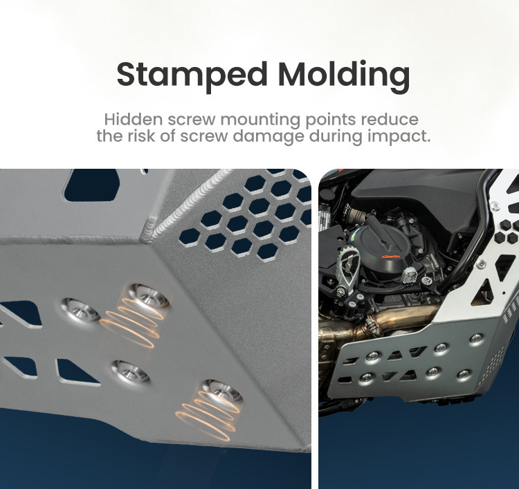 LOBOO Gmole górne do KTM 790 Adventure (2024-) KTM 890 Adventure(2023-) czarne