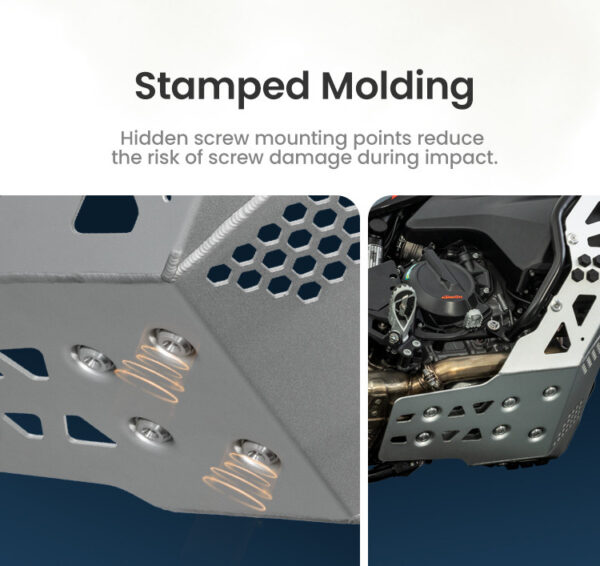 LOBOO Gmole górne do KTM 790 Adventure (2024-) KTM 890 Adventure(2023-) pomarańczowe