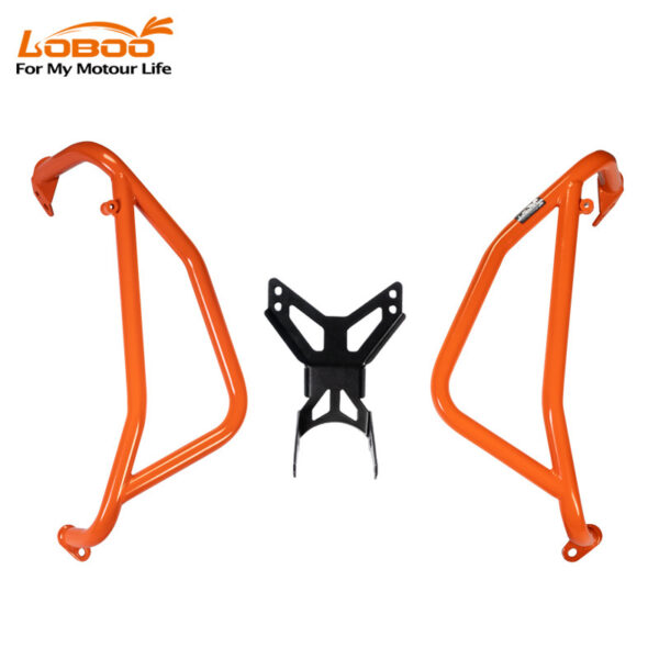 LOBOO Gmole górne do KTM 790 Adventure (2024-) KTM 890 Adventure(2023-) pomarańczowe