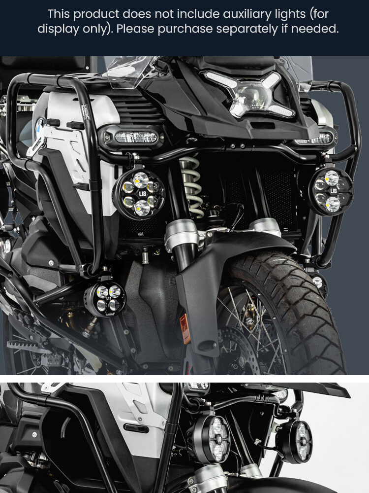 LOBOO Gmole górne do BMW R1300GS ADVENTURE (2024-) srebrne