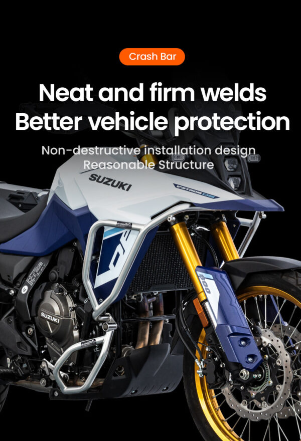 LOBOO Gmole do SUZUKI 800DE (2024-) Czarne