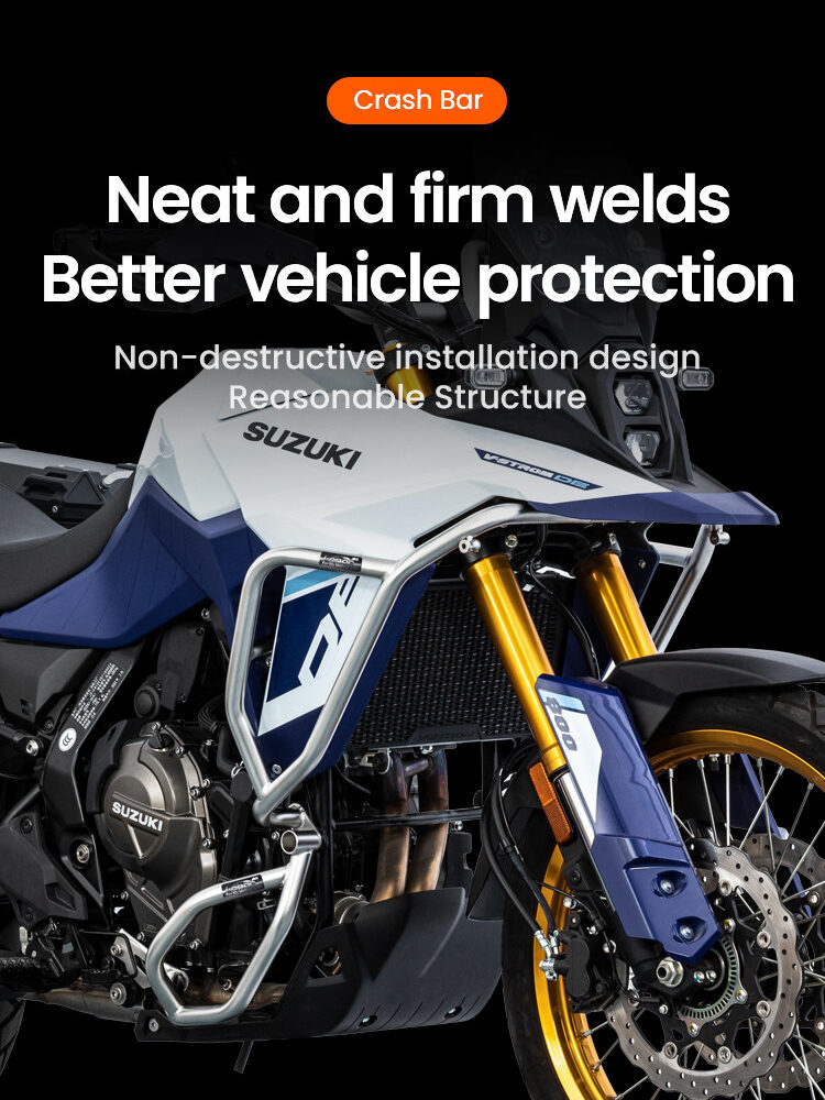 LOBOO Gmole do SUZUKI 800DE (2024-) Czarne