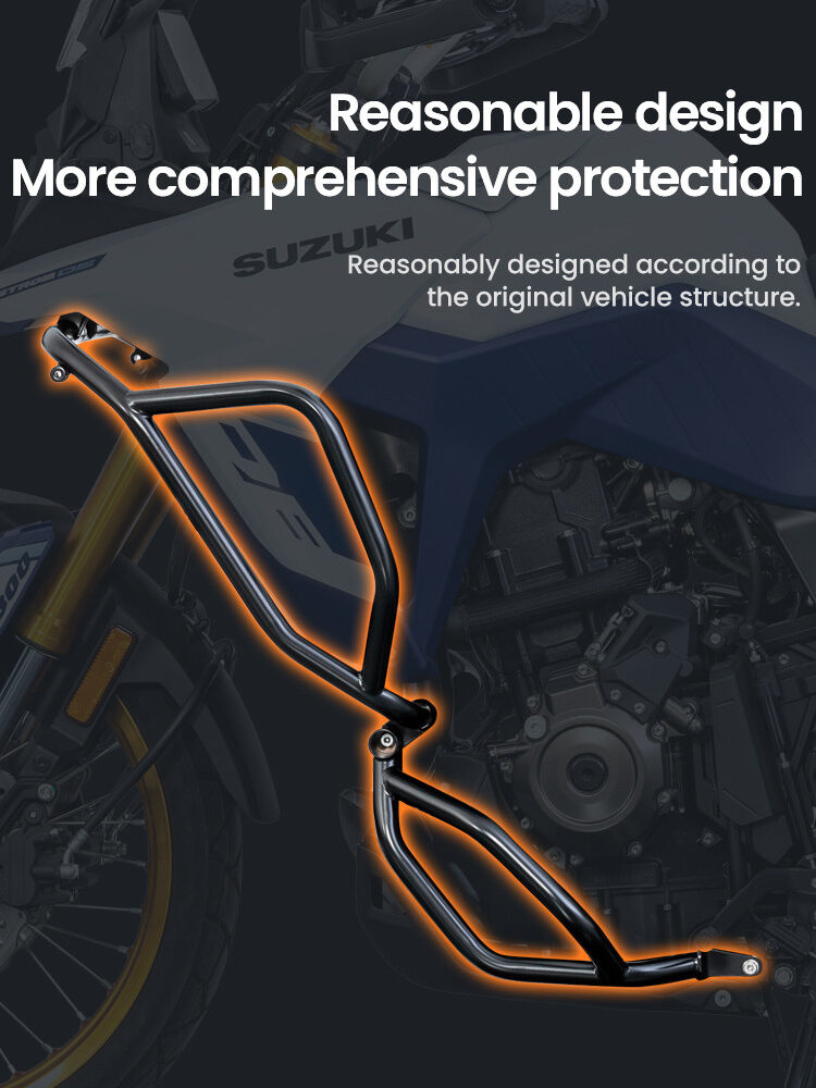 LOBOO Gmole do SUZUKI 800DE (2024-) Czarne