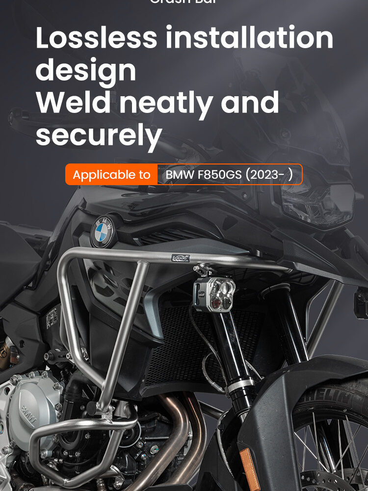 LOBOO Gmole do motocykla BMW F800GS (2023-) czarne