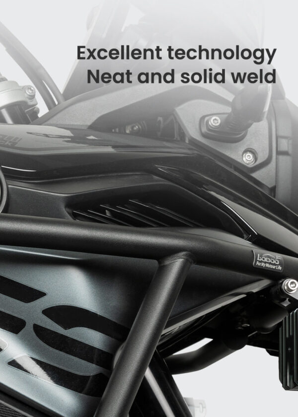 LOBOO Gmole do motocykla BMW F800GS (2023-) czarne