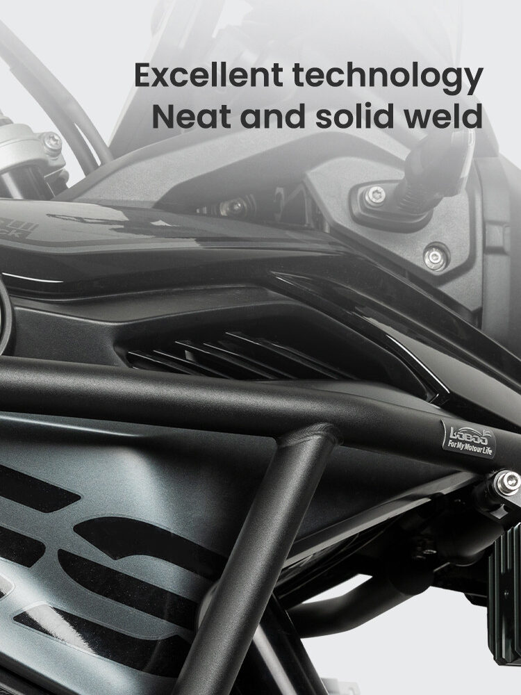 LOBOO Gmole do motocykla BMW F800GS (2023-) czarne