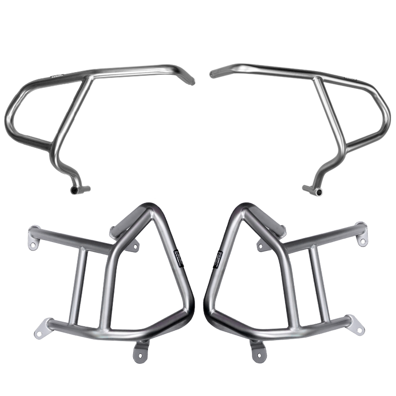 LOBOO Gmole do motocykla BMW R1250GS Srebrne