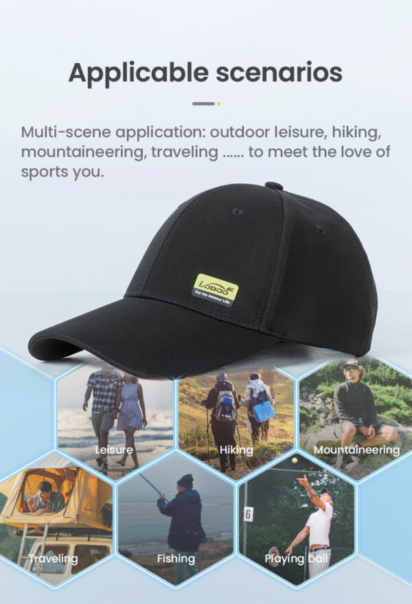 LOBOO Czapka z daszkiem rozm. 56-60cm