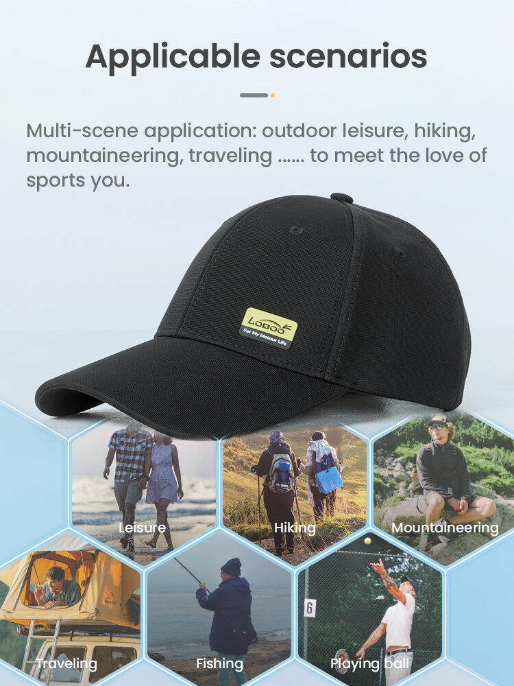 LOBOO Czapka z daszkiem rozm. 56-60cm