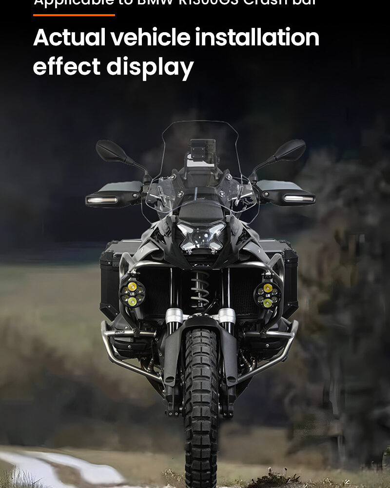 LOBOO Gmole dolne do BMW R1300GS (2023-) czarne