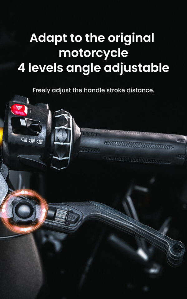 LOBOO Dźwignia sprzęgła BMW ze zintegrowanym przełącznikiem świateł