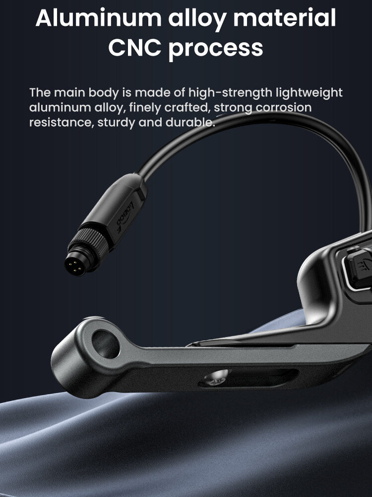 LOBOO Dźwignia sprzęgła BMW ze zintegrowanym przełącznikiem świateł