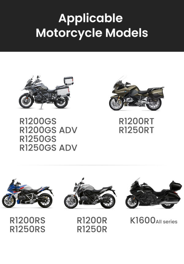 LOBOO Dźwignia sprzęgła BMW ze zintegrowanym przełącznikiem świateł