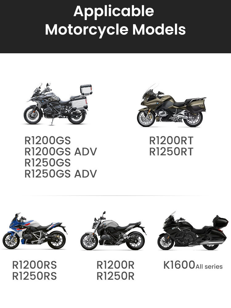 LOBOO Dźwignia sprzęgła BMW ze zintegrowanym przełącznikiem świateł