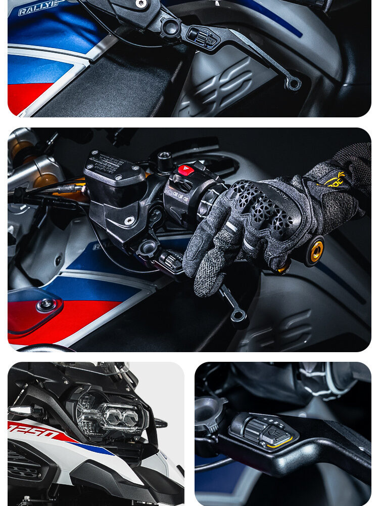 LOBOO Dźwignia sprzęgła BMW ze zintegrowanym przełącznikiem świateł