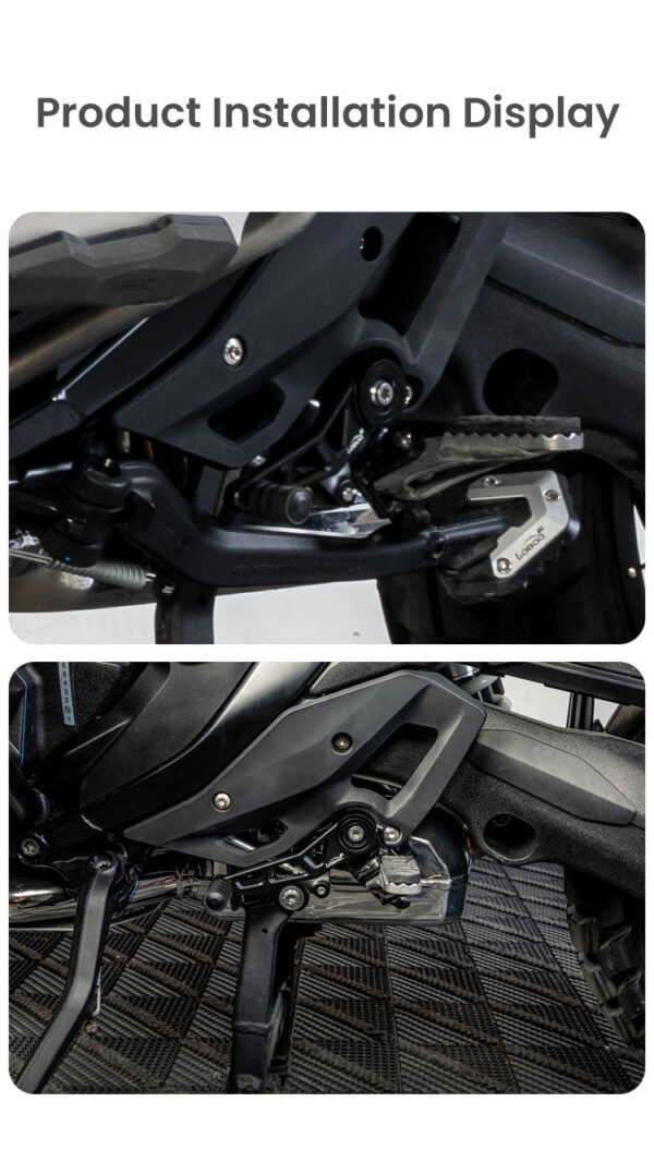 LOBOO Dźwignia zmiany biegów do BMW R1300GS (2023-), aluminiowa, CNC, czarna