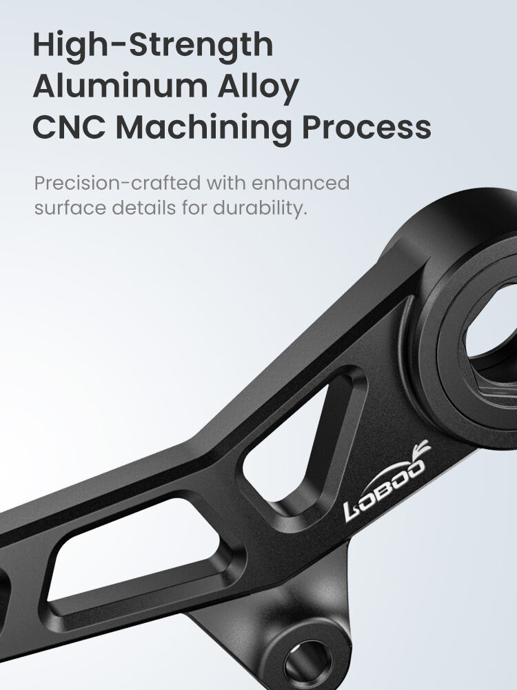 LOBOO Dźwignia zmiany biegów do BMW R1300GS (2023-), aluminiowa, CNC, czarna