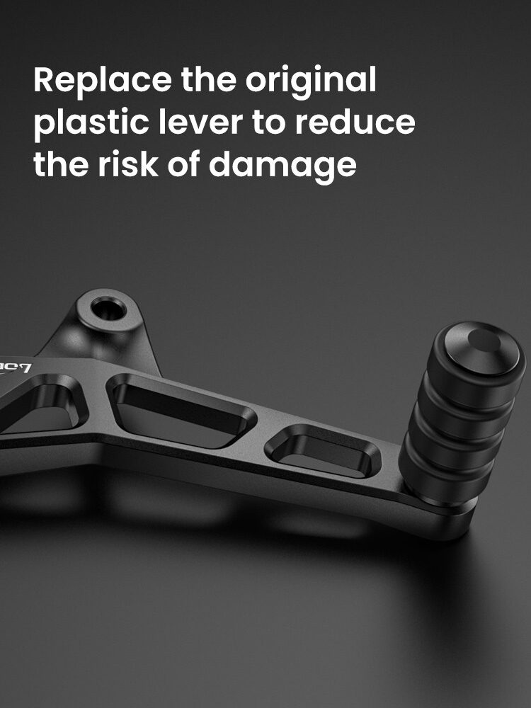 LOBOO Dźwignia zmiany biegów do BMW R1300GS (2023-), aluminiowa, CNC, czarna