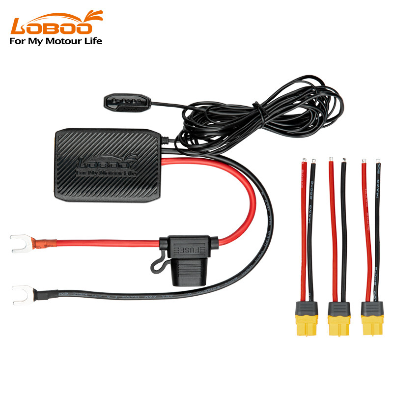 LOBOO Electronic Manager, inteligentny rozdzielacz zasilania, moc wyjsciowa 480W (suma na 3 urządzenia), wodoodporny, ochrona pr