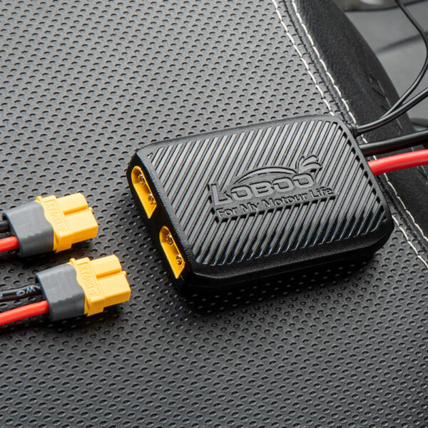 LOBOO Electronic Manager, inteligentny rozdzielacz zasilania, moc wyjsciowa 480W (suma na 3 urządzenia), wodoodporny, ochrona pr