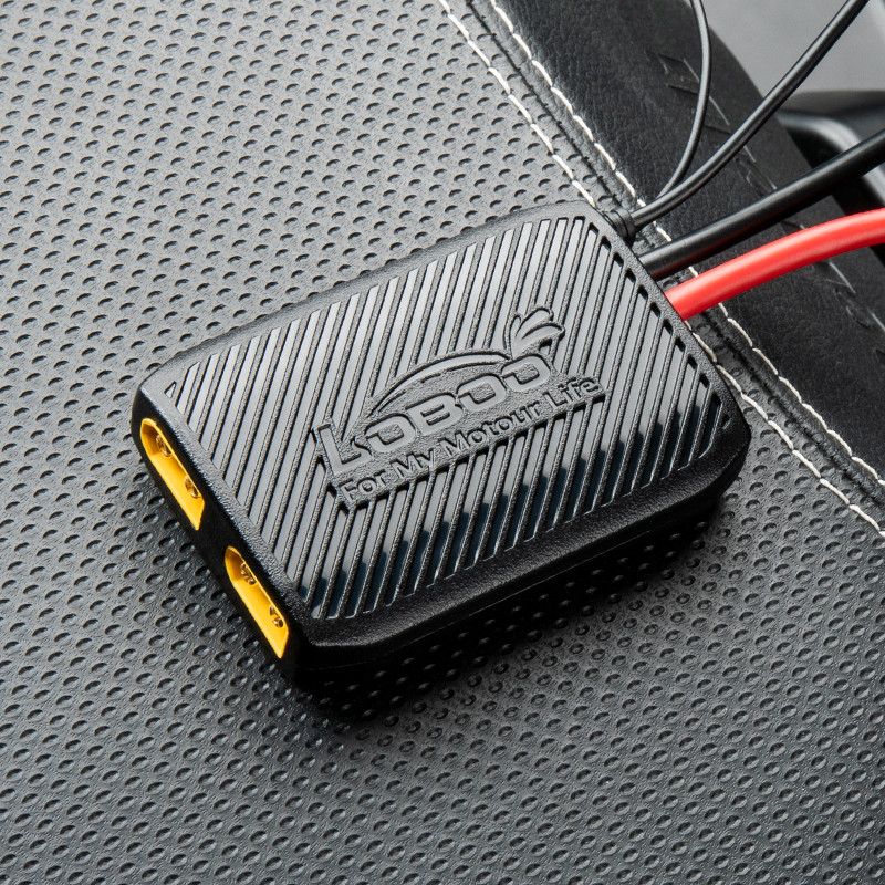 LOBOO Electronic Manager, inteligentny rozdzielacz zasilania, moc wyjsciowa 480W (suma na 3 urządzenia), wodoodporny, ochrona pr