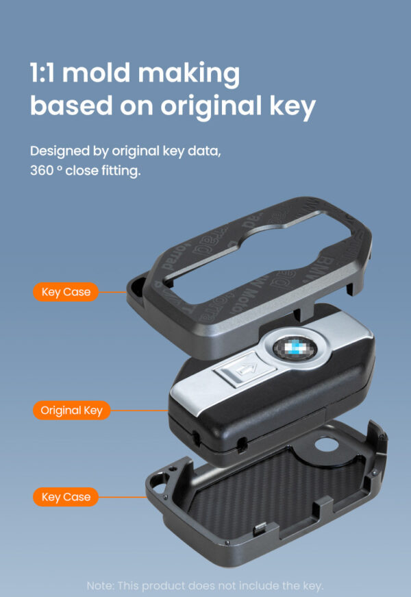 LOBOO Etui aluminiowe na klucz BMW