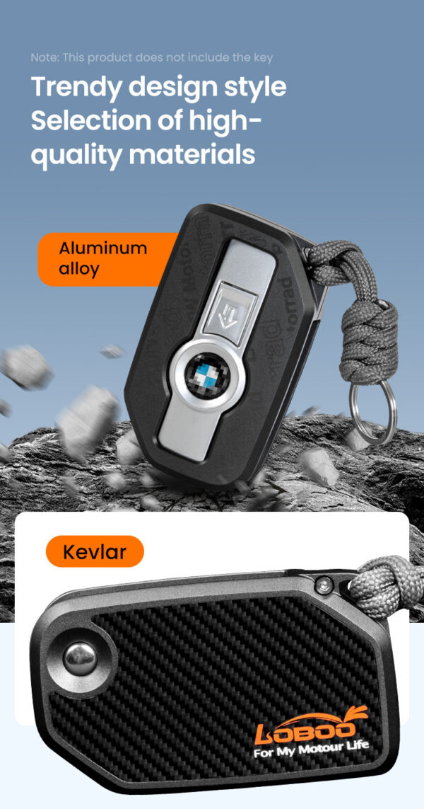 LOBOO Etui aluminiowe na klucz BMW