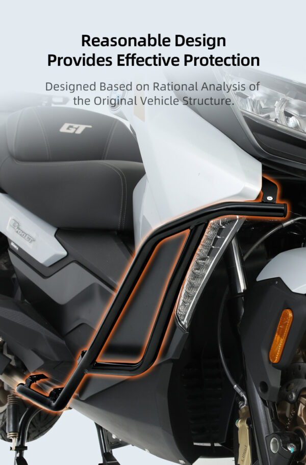 loboo-gmole-do-bmw-c400gt-2025-czarne LOBOO Gmole do BMW C400GT (2025-) czarne