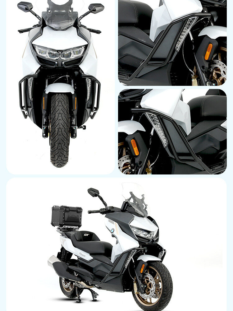loboo-gmole-do-bmw-c400gt-2025-czarne LOBOO Gmole do BMW C400GT (2025-) czarne