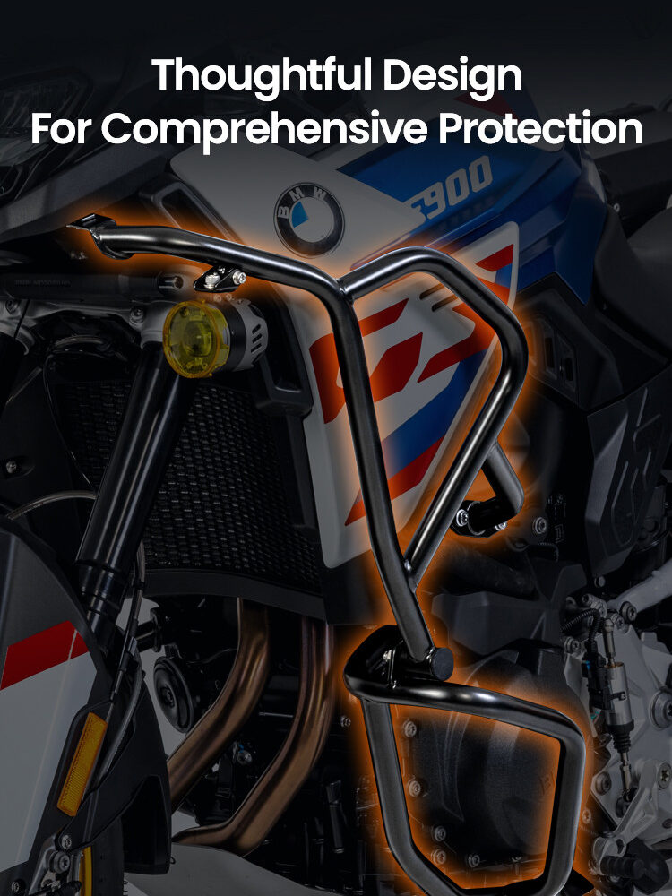 LOBOO Gmole dolne do BMW F900GS (2024-) czarne