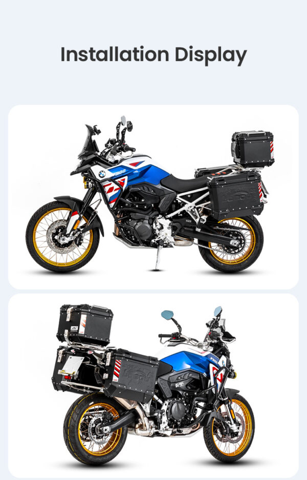 LOBOO Gmole dolne do BMW F900GS (2024-) czarne