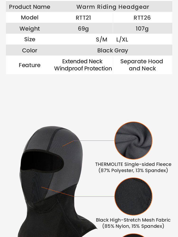 LOBOO Kominiarka długa rozm. S