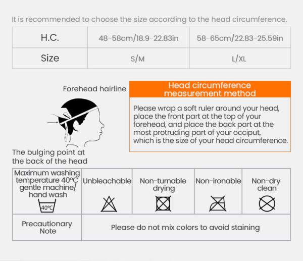 LOBOO Kominiarka S-M 48-58cm